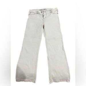 Good Hart White Straight Leg Women's Jeans